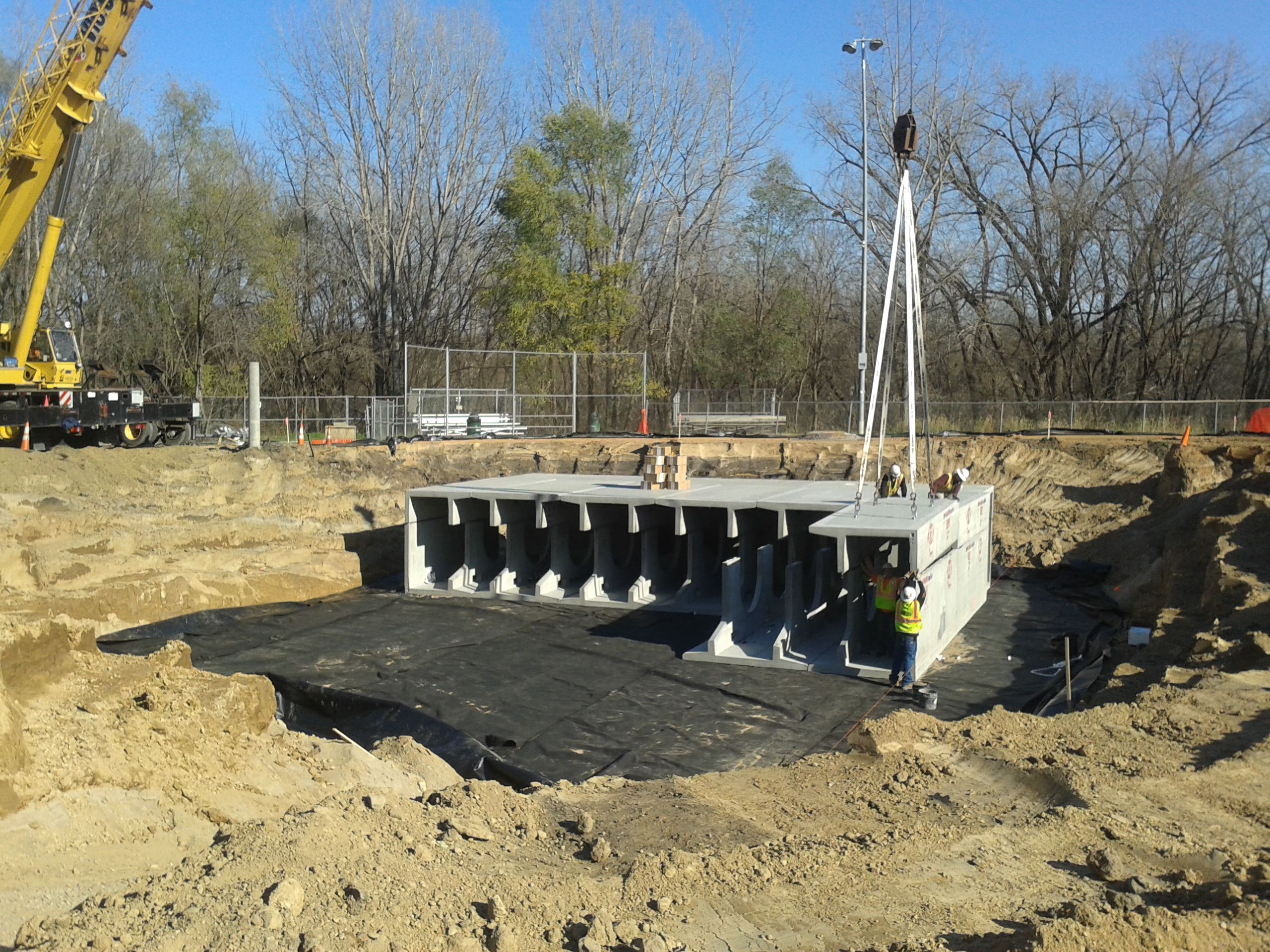 Storm Trap Installation