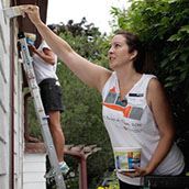 Paint-a-thon painter