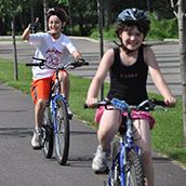 Kids Biking