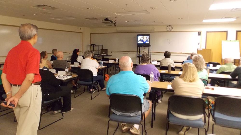 People taking the AARP Driving Class
