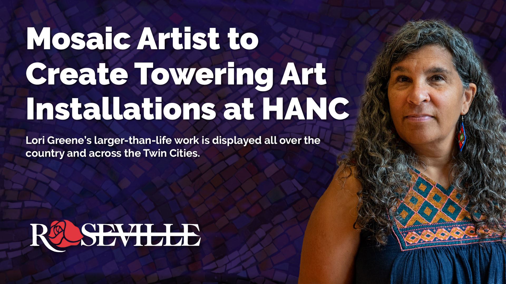 Mosaic Artist to Create Towering Art Installations at HANC