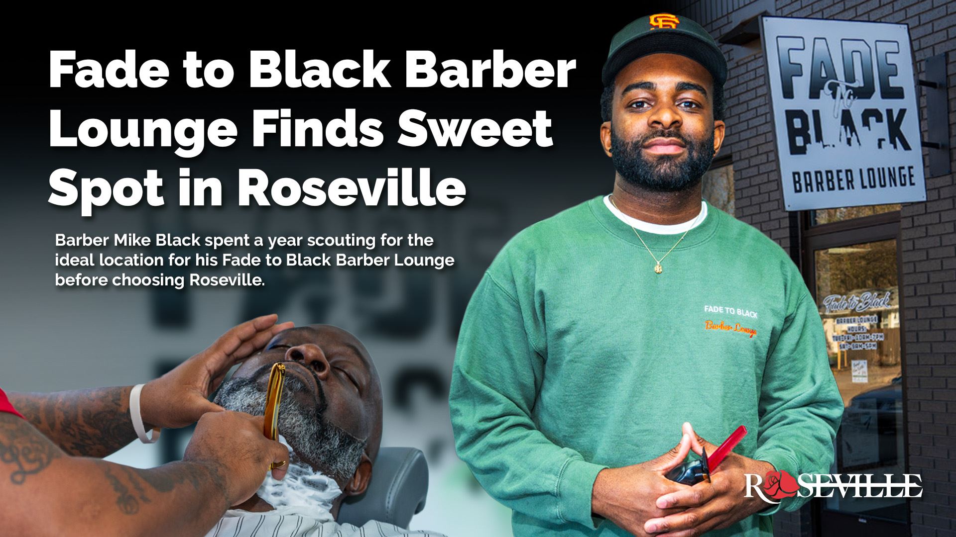 Fade to Black Barber Lounge Finds Sweet Spot in Roseville