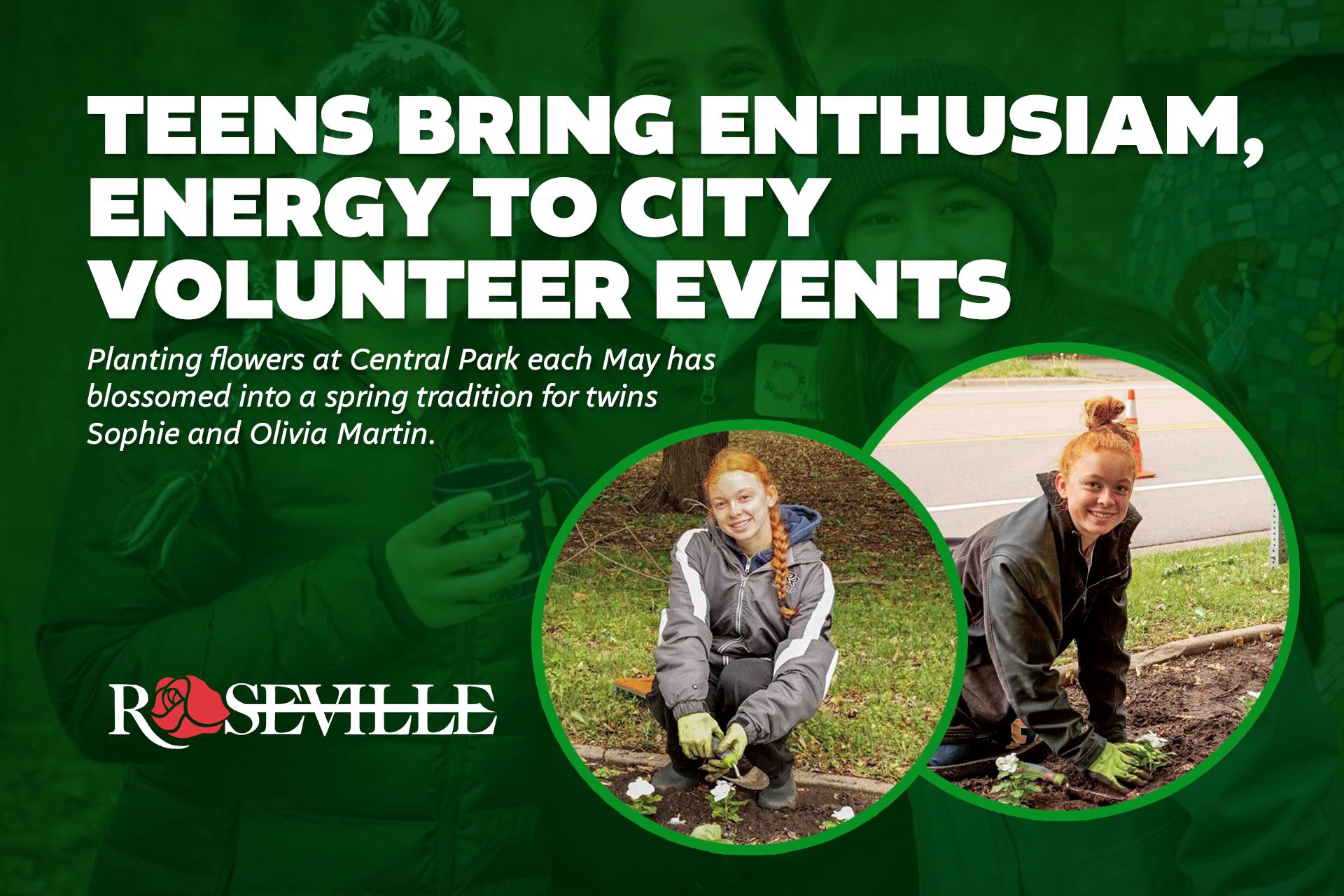 Teens bring enthusiam, energy to city volunteer events
