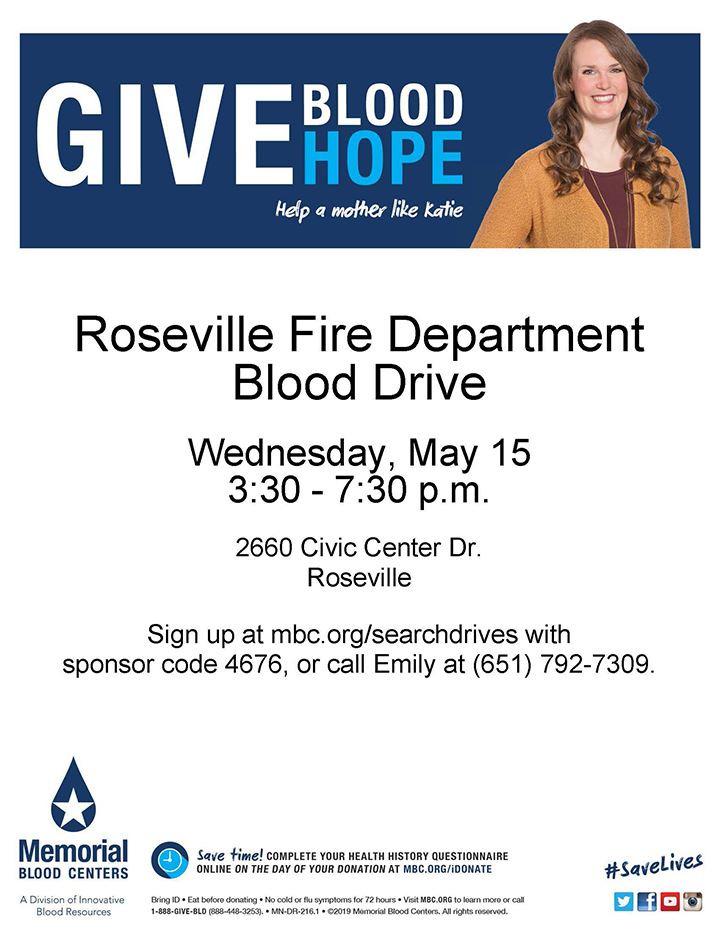 Donate Blood Flyer