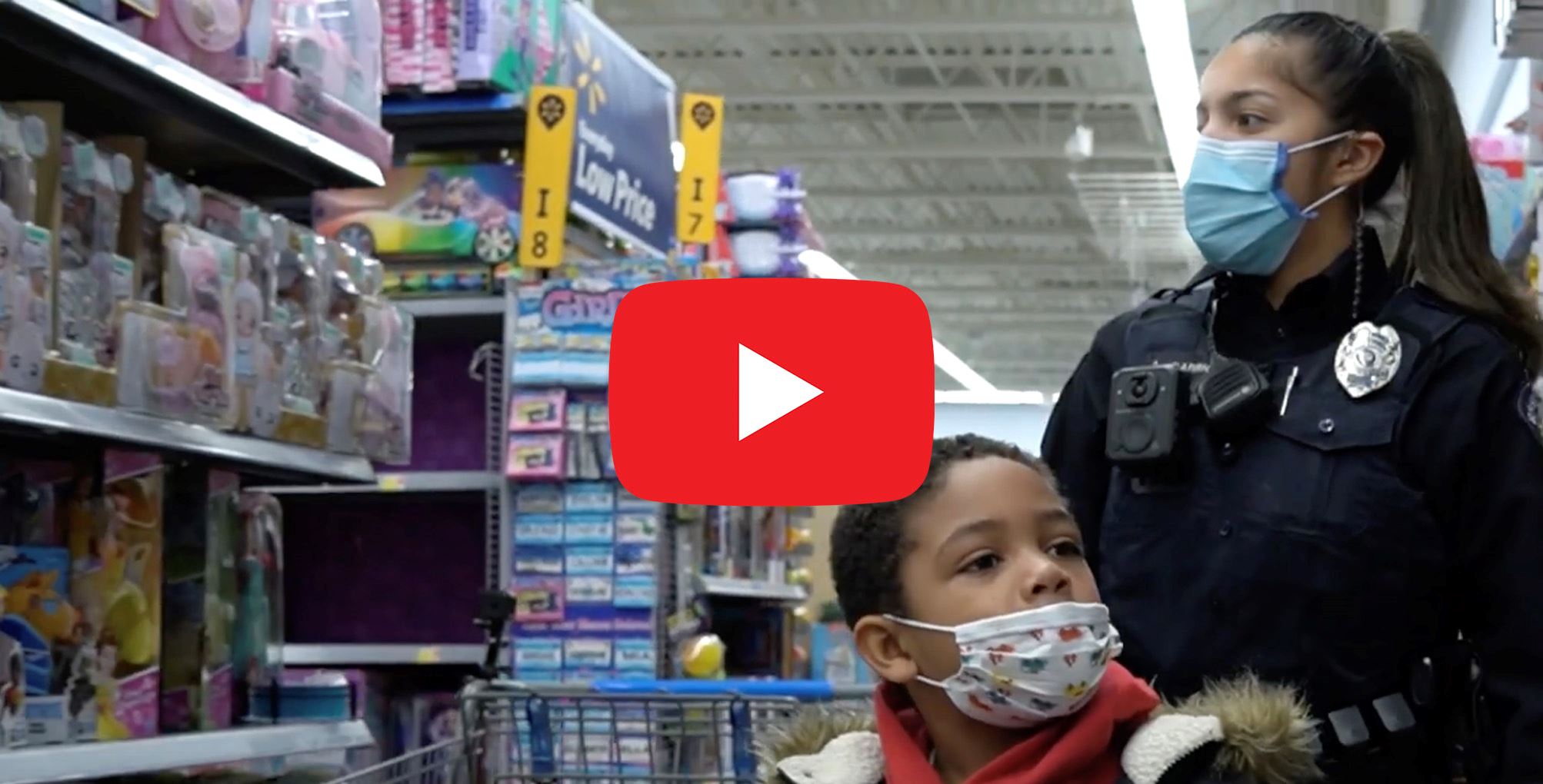 Shop with a Cop Video on Youtube