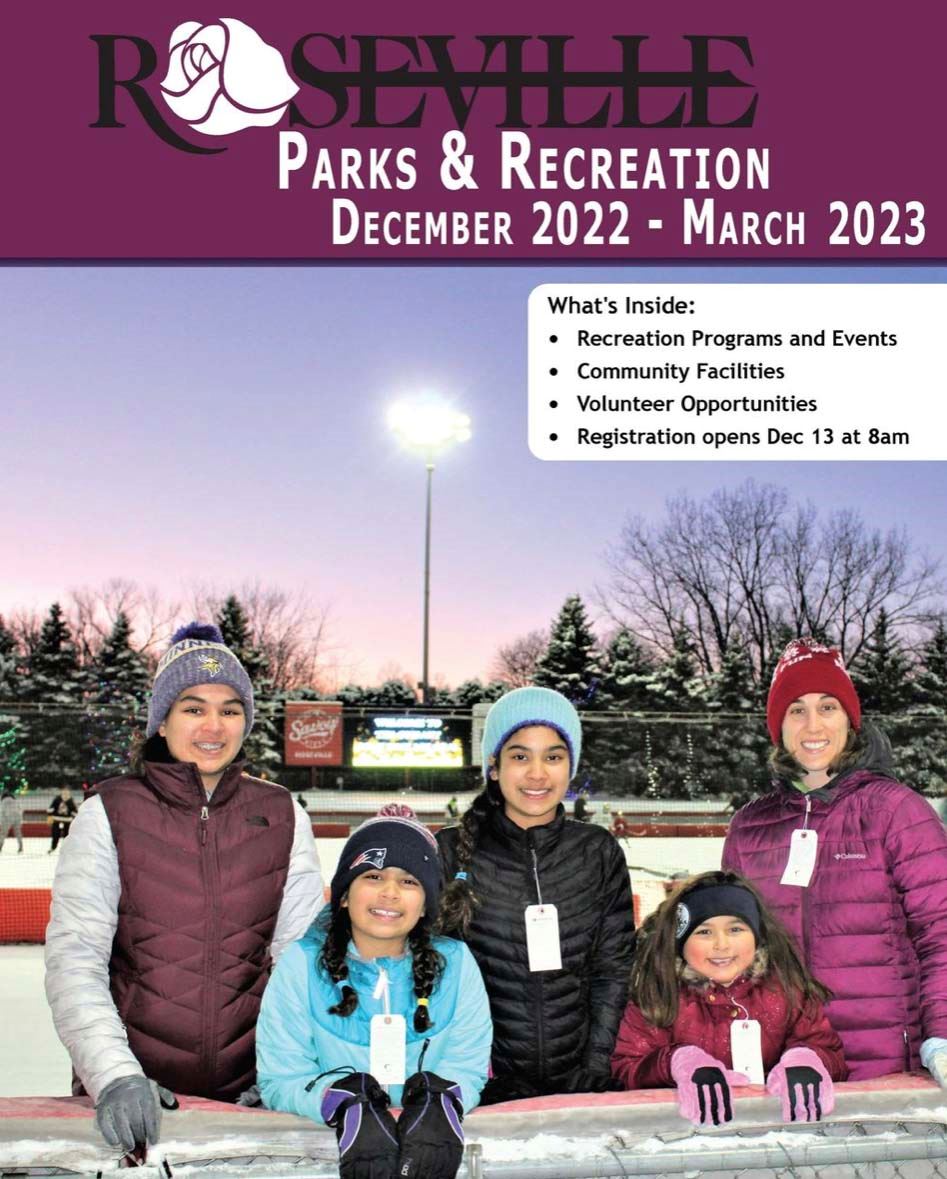 Roseville Parks and Recreation Winter Brochure
