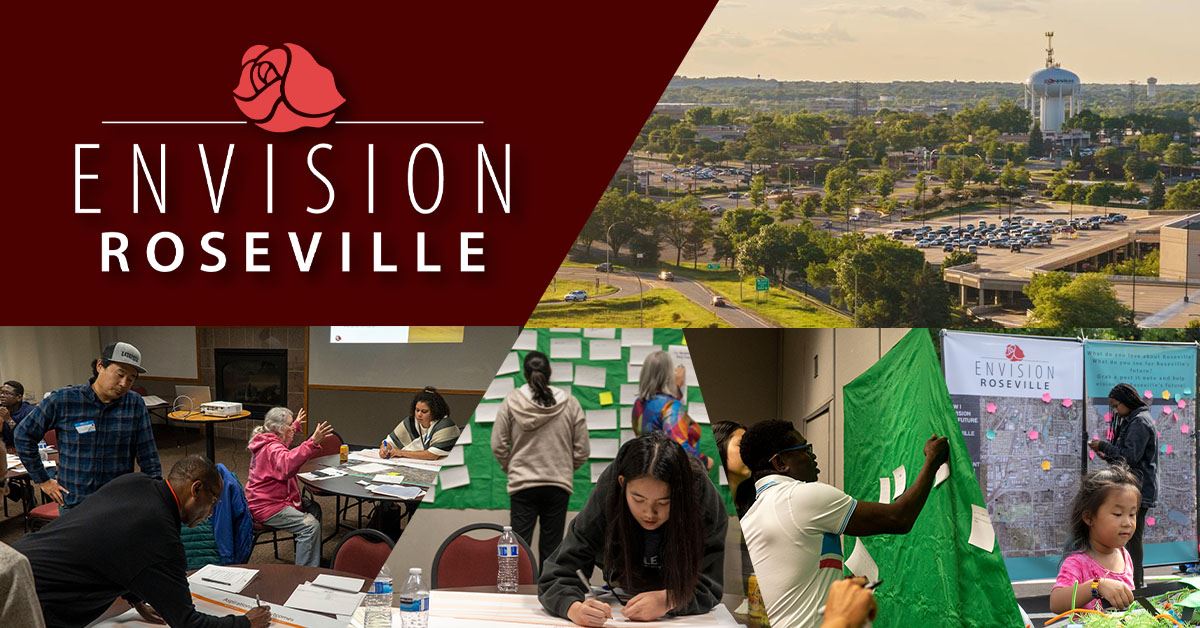 A collage showing pictures from different community engagement events.