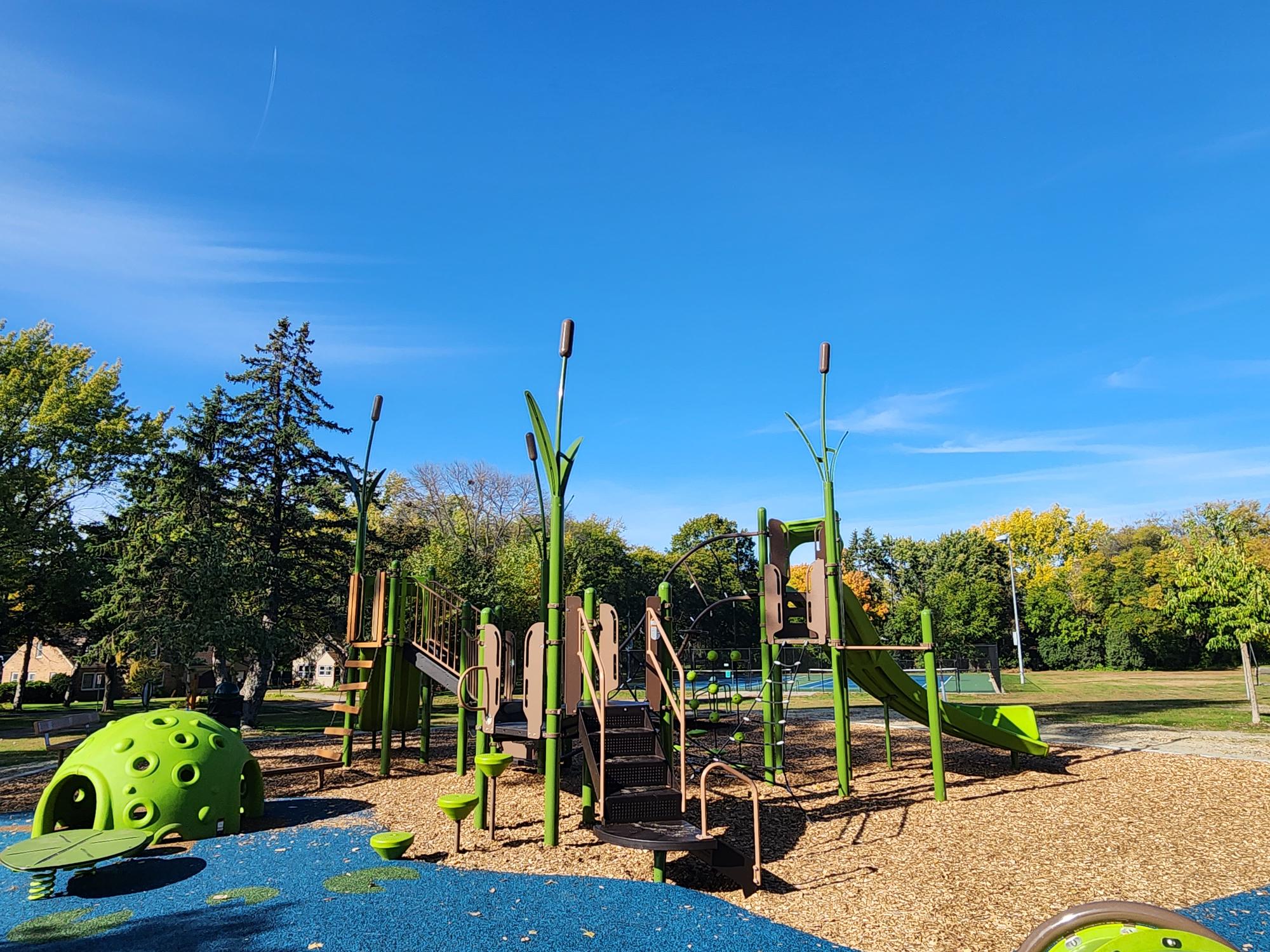 The new playground at Keya Park.