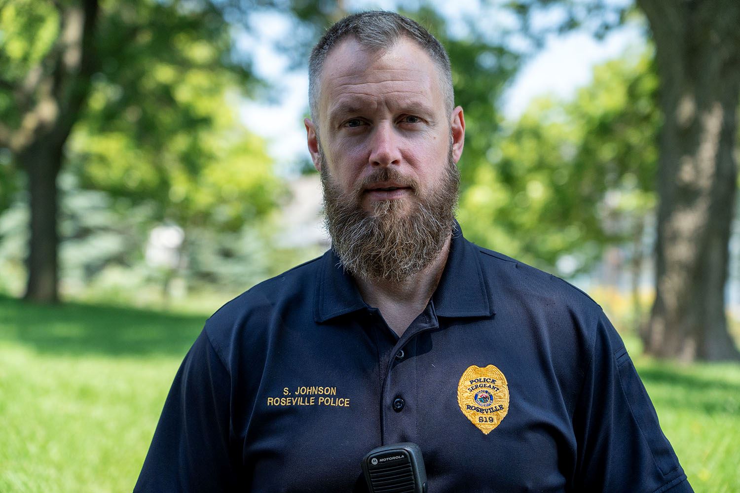 Roseville Police Sgt. Sean Johnson 