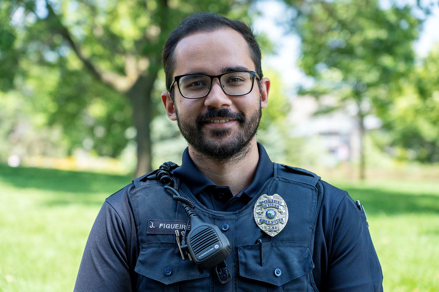 Roseville Police Officer Jonah Figueiredo