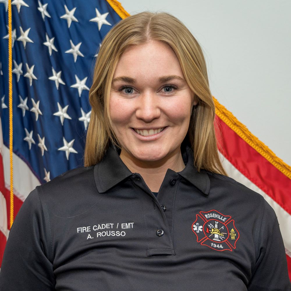 Roseville Fire Cadet Alissa Rousso