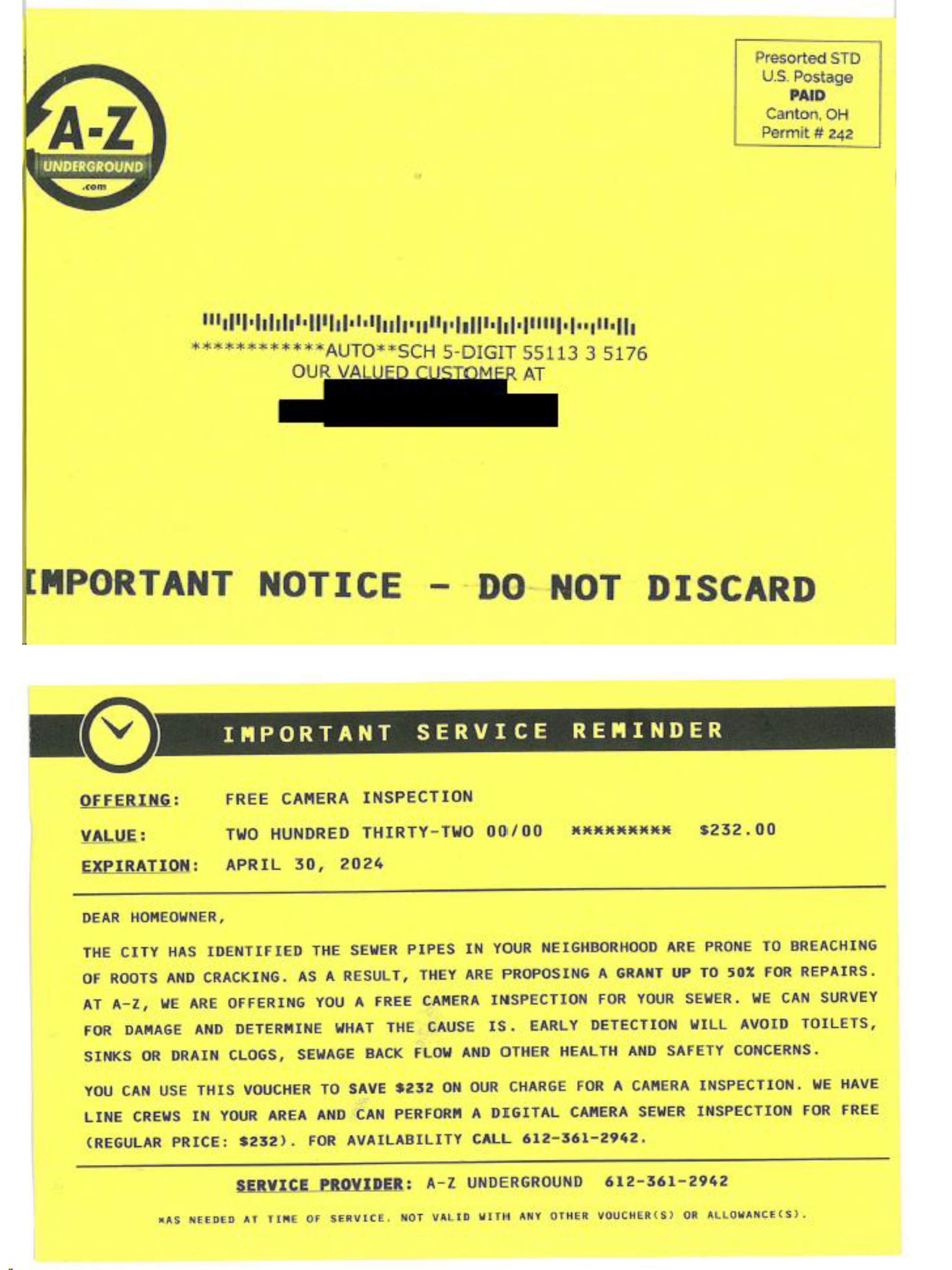 AZ Underground Postcard-2