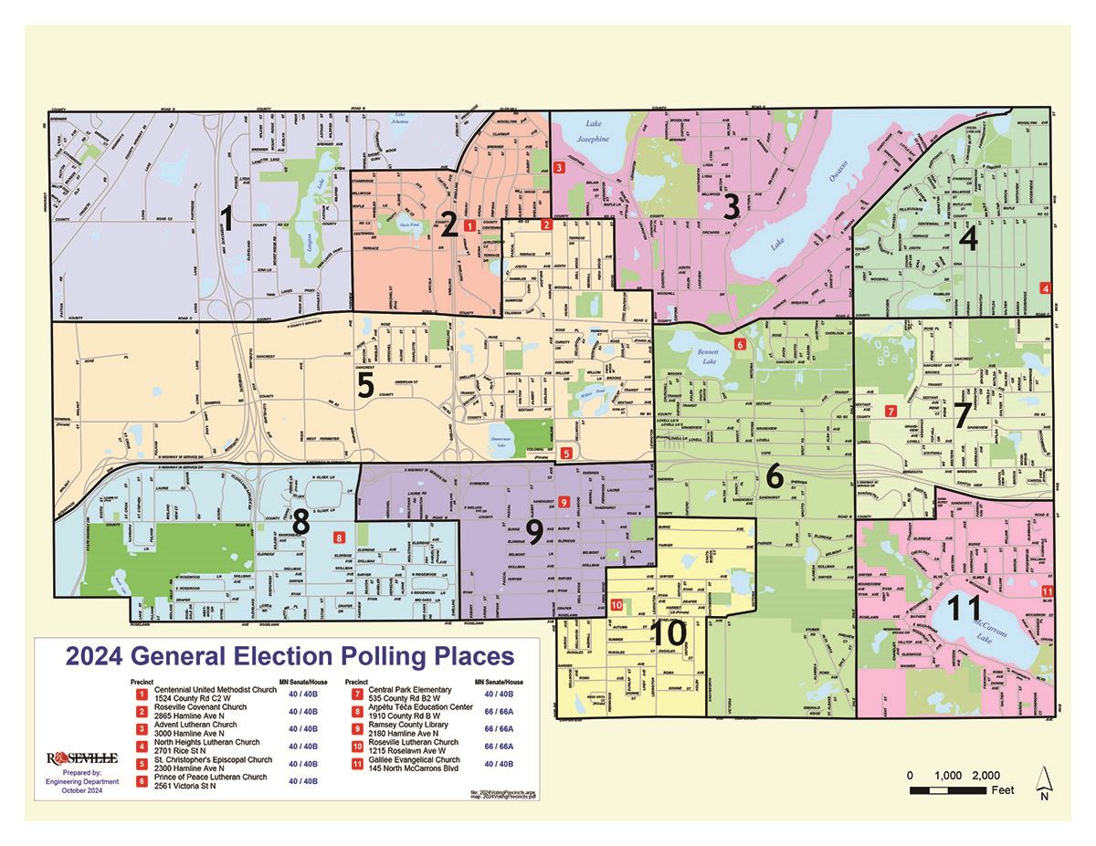 2024 Voting Precincts.