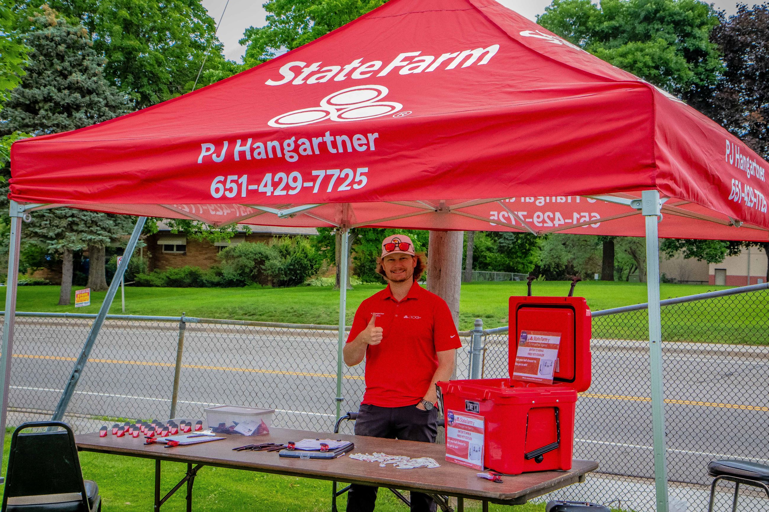 State Farm Sponsorship at the Golf Tournament